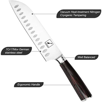 imarku 7 Inch Santoku Knife - Perfect Kitchen Gift