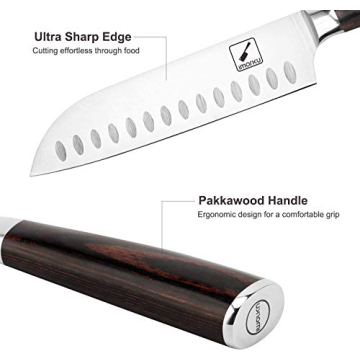 imarku 7 Inch Santoku Knife - Perfect Kitchen Gift