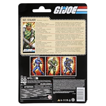 G.I. Joe SGT. Stalker 6-Inch Action Figure with Accessories