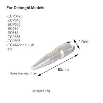 Premium Steam Nozzle Tip for Delonghi Stilosa EC260