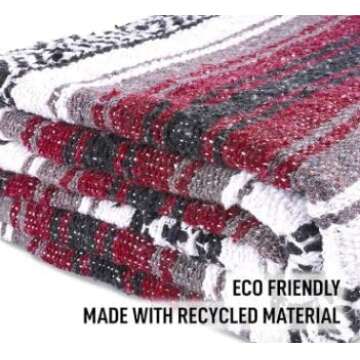 Taktick Authentic Outdoor Blanket - 55"x75", Versatile & Stylish Design, Beach, Camping & Picnic Blanket, Yoga Mat, Eye-Catching Colors