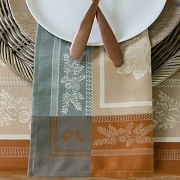 Harvest Gathering Jacquard Napkins Set of 4