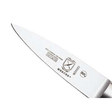 Mercer Culinary M20003 Genesis 3.5-Inch Paring Knife,Black