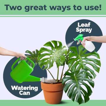 TPS NUTRIENTS Monstera Plant Food for Monsteras and Philodendrons, Tropical Houseplant Liquid Fertil...