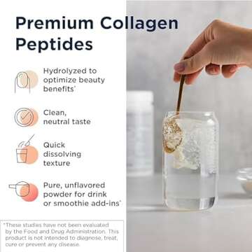 Whole Beauty Collagen for Hair Skin Nails - 30 Servings
