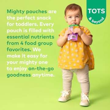 Plum Organics Stage 4 Variety Pack – Toddler’s Taste Adventure & Sunrise Pack – Mighty 4 & Mighty Morning Organic Fruit & Veggie Pouches – 4 oz Pouch, Pack of 18 (Amazon Exclusive)