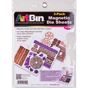 ArtBin Magnetic Die Sheet Set 3-Pack for Crafters