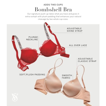 Victoria's Secret Bombshell Push Up Bra for Maximum Lift