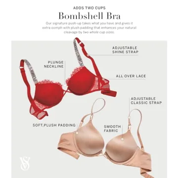 Victoria's Secret Bombshell Push Up Bra for Maximum Lift