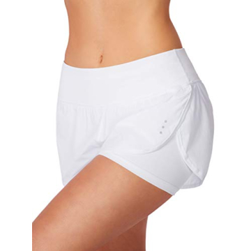 Soothfeel Women's 2 in 1 Running Workout Shorts