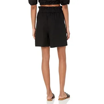 The Drop Priya Pull-On Linen Shorts for Summer Style