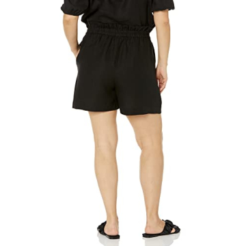 The Drop Priya Pull-On Linen Shorts for Summer Style