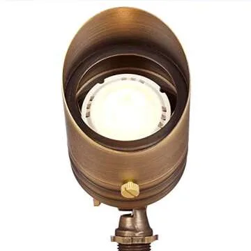 VOLT Brass Bronze Landscape Lighting Kit for Outdoor Spaces