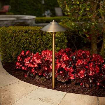 VOLT Brass Bronze Landscape Lighting Kit for Outdoor Spaces
