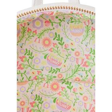 Loungefly Disney Winnie the Pooh Cosplay Folk Floral Mini Backpack