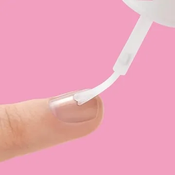 KISS PowerFlex Brush-On Nail Glue - Strong, Flexible Adhesive