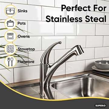 Superio Scouring Pad Pack of 24 - Non-Scratching Natural Sisal Cleaning Scrub Pads, Eco-Friendly Resuable Kitchen Scrubbing Pads