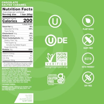 No Cow High Protein Bars Variety Pack - Vegan, Gluten-Free & Delicious