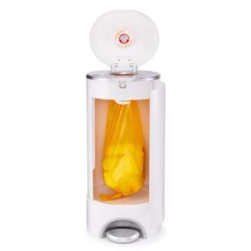 Munchkin® Arm & Hammer Diaper Pail Refill Rings, Holds up to 544 Newborn Diapers, 2 Pack