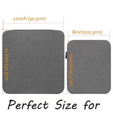 Heat Press Mat Compatible with Cricut Easy Press 2, Easy Press Mat 12”X12” for T Shirt HTV Vinyl...