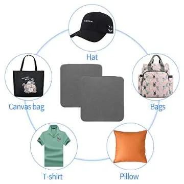 Heat Press Mat Compatible with Cricut Easy Press 2, Easy Press Mat 12”X12” for T Shirt HTV Vinyl Craft Ironing Transfer Projects (12"x12"-1 Mat)