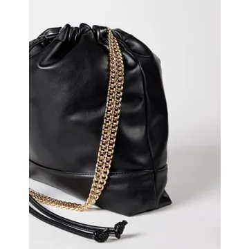 Stylish Black Chain Strap Tote - Perfect for Every Occasion