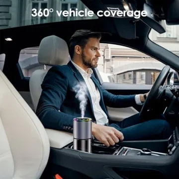 Smart Car Air Freshener with Music Sync Tech