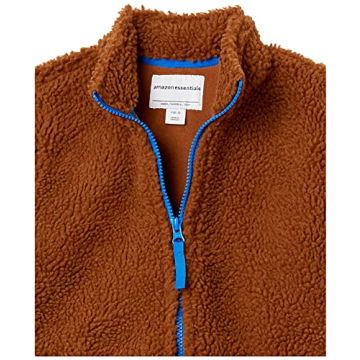 Boys' Polar Fleece Lined Sherpa Jacket - Warm and Cozy