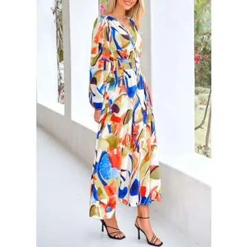 PRETTYGARDEN Women's Floral Maxi Dress for Summer Events