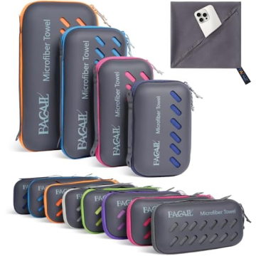 BAGAIL Microfiber Travel Towel Companion for Every Adventure