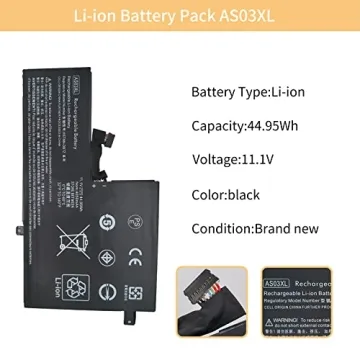 NBULBL AS03XL Laptop Battery for HP Chromebook 11 G5 EE