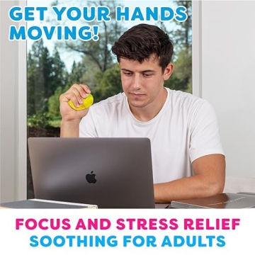 Power Your Fun Arggh Glitter Mini Stress Balls 3pk