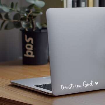 Trust In God Decal Set for Car Mirrors and More
