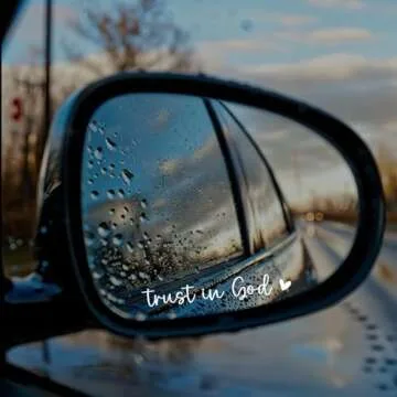 Trust In God Decal Set for Car Mirrors and More