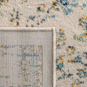 Luxurious SAFAVIEH Evoke Area Rug, 8'x10', Ivory & Blue