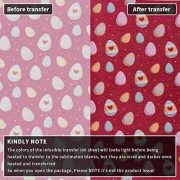 Easter Infusible Transfer Ink Sheets for DIY Creations