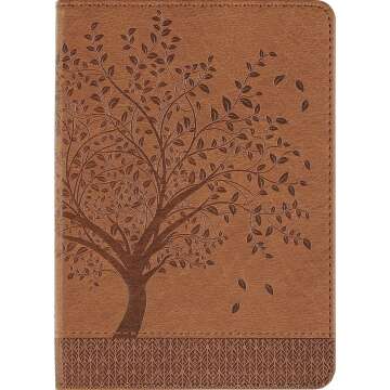 Tree of Life Vegan Leather Notebook for Creative Minds