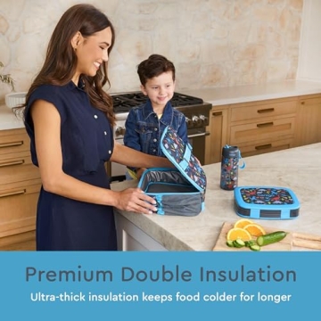 Durable Bentgo Kids Lunch Bag with Insulation & Pockets