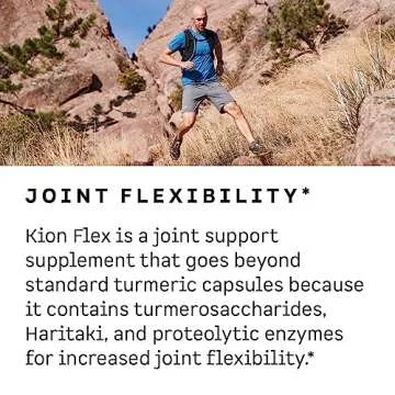 Kion Flex Turmeric Supplement for Joint Discomfort Relief