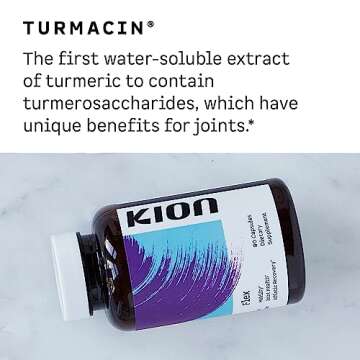 Kion Flex Turmeric Supplement for Joint Discomfort Relief
