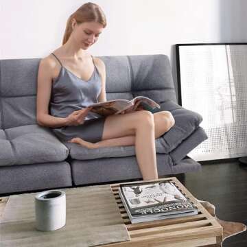 Hcore Sleeper Futon Couch - Stylish & Versatile Sofa Bed