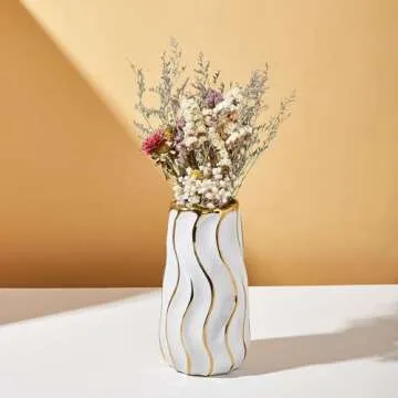 OTARTU Ceramic Vase for Elegant Home Decor Centerpiece