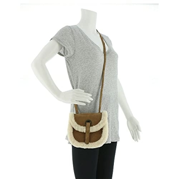 UGG Chestnut Cross Body Handbag with Dust Bag