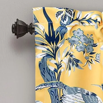 Lush Decor Dolores Light Filtering Valance - Stylish Home Decor