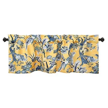 Lush Decor Dolores Light Filtering Valance - Stylish Home Decor