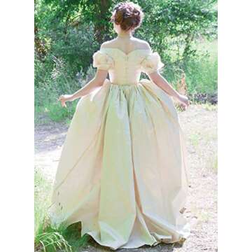 McCall's Women's Victorian Ball Dress Costume Angela Clayton, Sizes 6-14 Sewing Pattern