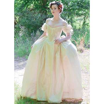 McCall's Women's Victorian Ball Dress Costume Angela Clayton, Sizes 6-14 Sewing Pattern