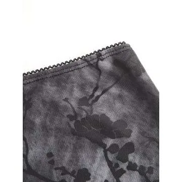 CIDER Floral High Waisted Midi Skirt for Women