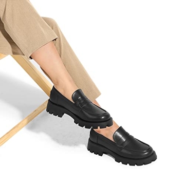 Comfortable DREAM PAIRS Women's Slip On Loafers