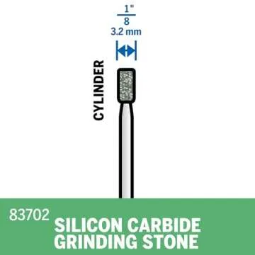 Dremel 83702 Silicon Carbide Grinding Stone for Versatile Grinding
